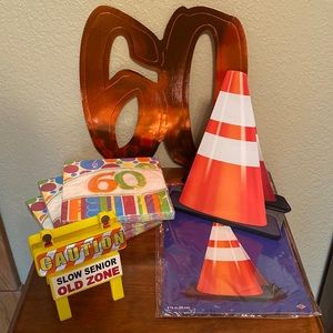 Happy Birthday Decor, 60th